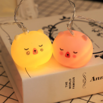 Ghirlanda luminosa LED con simpatici orsetti