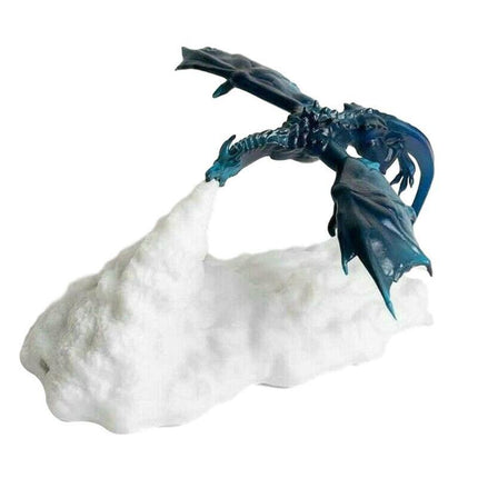 Lampada 3D drago che sputa fuoco