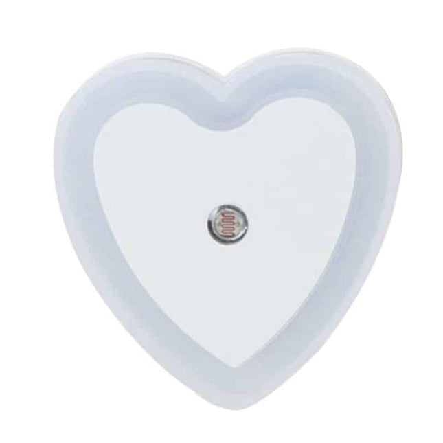 Luce notturna LED a forma di cuore