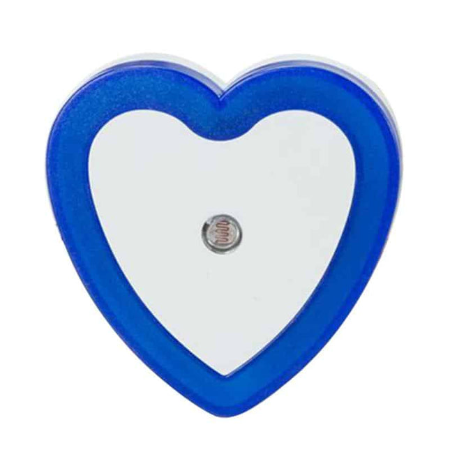 Luce notturna LED a forma di cuore