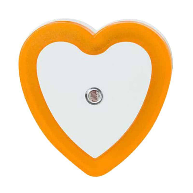 Luce notturna LED a forma di cuore