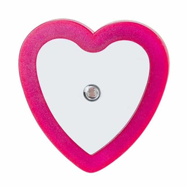 Luce notturna LED a forma di cuore