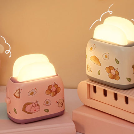 Lampada LED notturna a forma tostapane