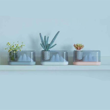 Lampada da tavolo LED design collina
