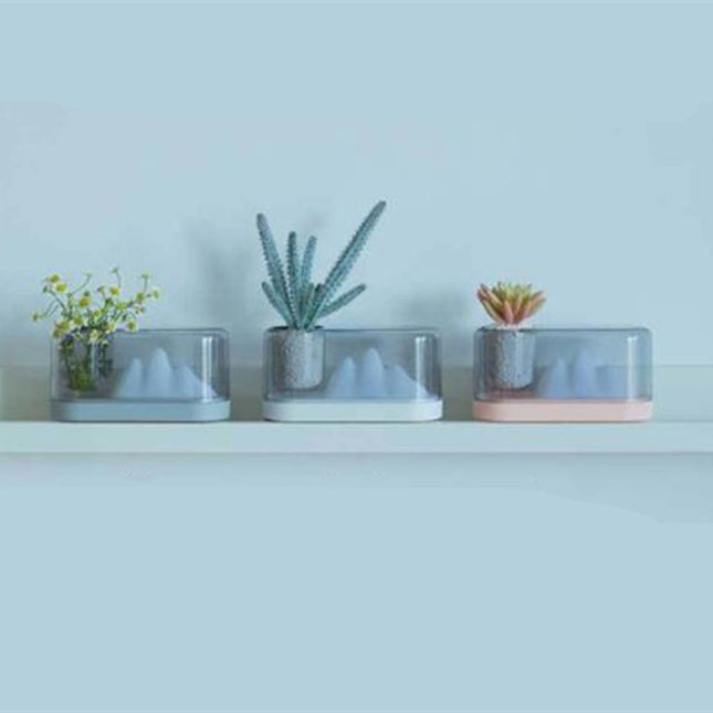 Lampada da tavolo LED design collina