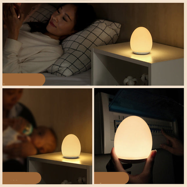 Luce notturna LED uovo ricaricabile USB