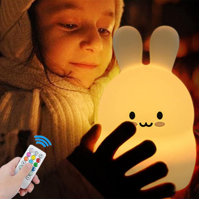 Luce LED coniglio con telecomando colori
