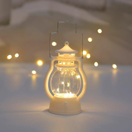 Lampada notturna LED design lanterna retrò