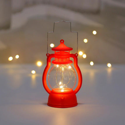 Lampada notturna LED design lanterna retrò