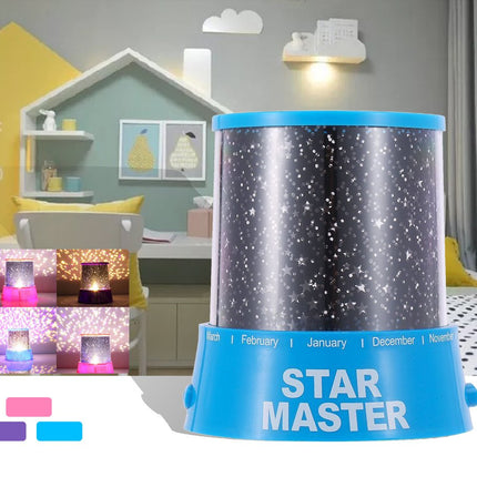 Proiettore stelle LED luce notturna rotante