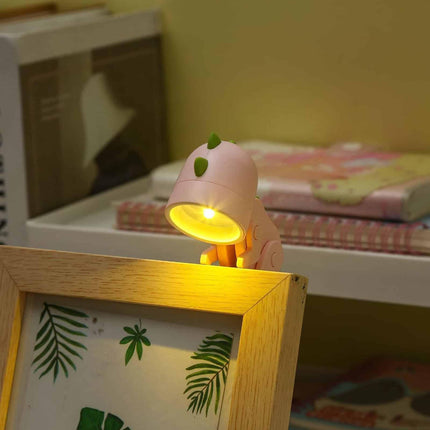 Mini lampada LED dinosauro da lettura