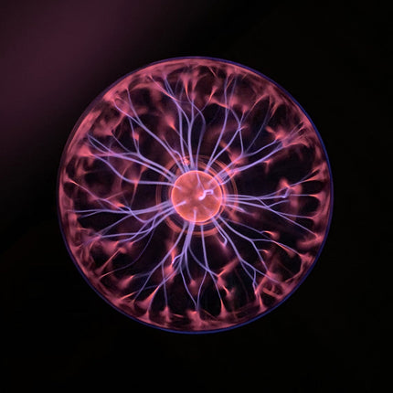 Lampada decorativa con sfera al plasma