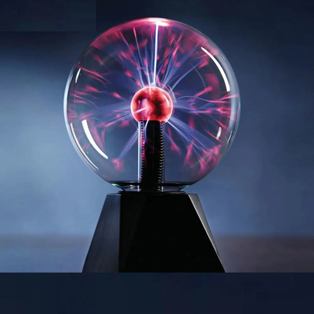 Lampada decorativa con sfera al plasma