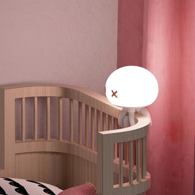 Luce notturna silicone a forma medusa
