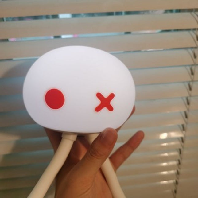 Luce notturna silicone a forma medusa