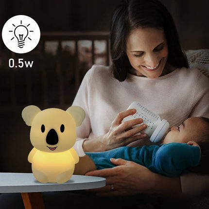 Luce notturna koala silicone con telecomando