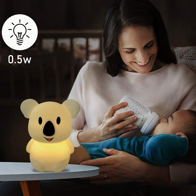 Luce notturna koala silicone con telecomando