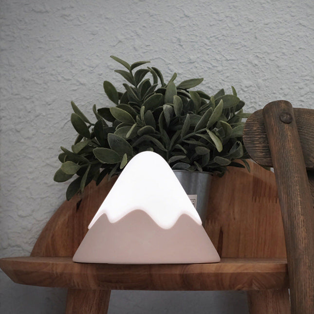 Luce notturna in silicone a montagna