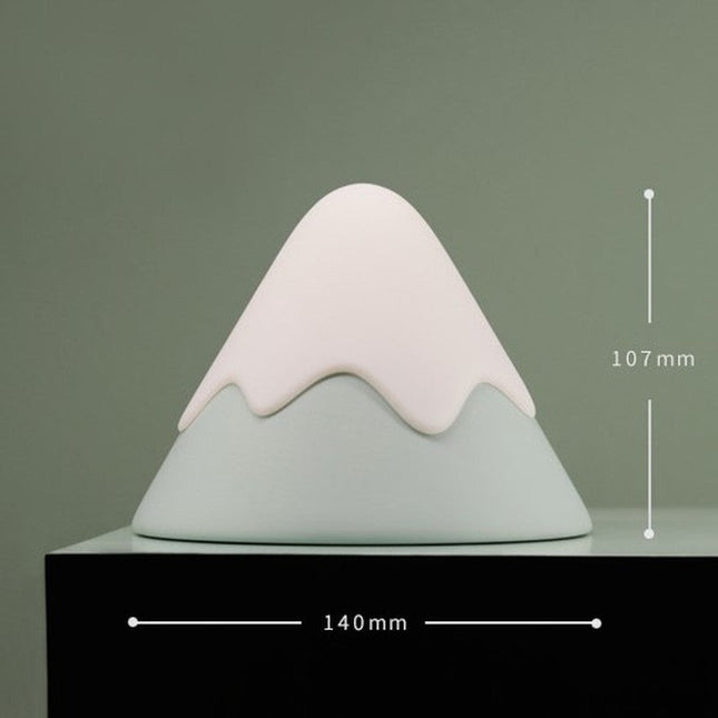 Luce notturna in silicone a montagna