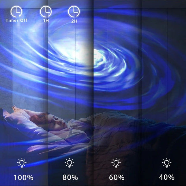 Proiettore galassia musicale con cassa Bluetooth