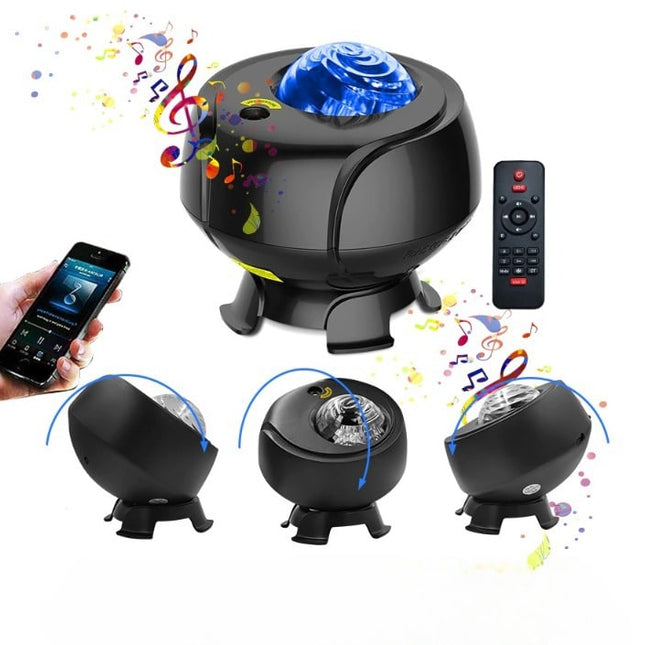 Proiettore galassia musicale con cassa Bluetooth