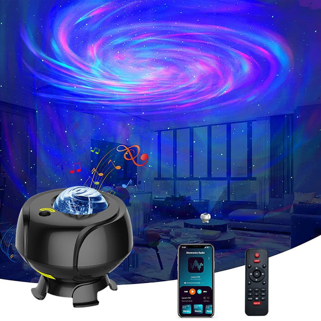 Proiettore galassia musicale con cassa Bluetooth