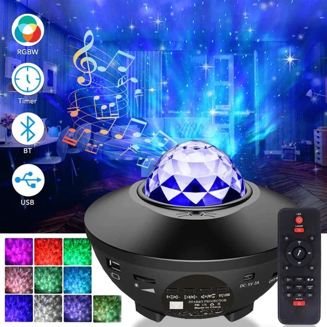 Proiettore galassia con cassa Bluetooth