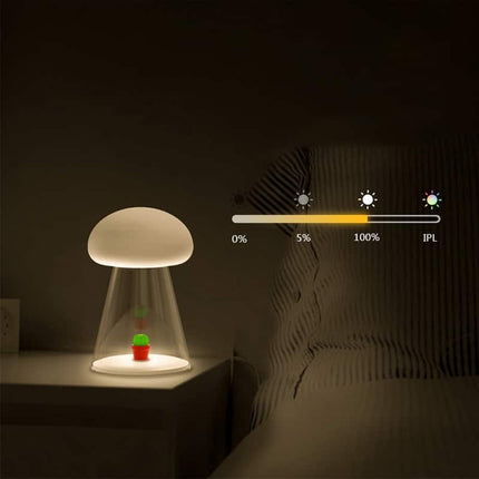 Lampada fungo musicale con interruttore touch
