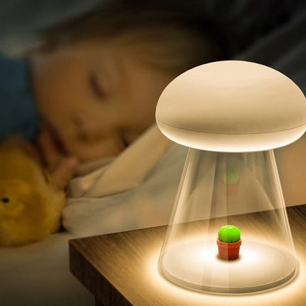 Lampada fungo musicale con interruttore touch