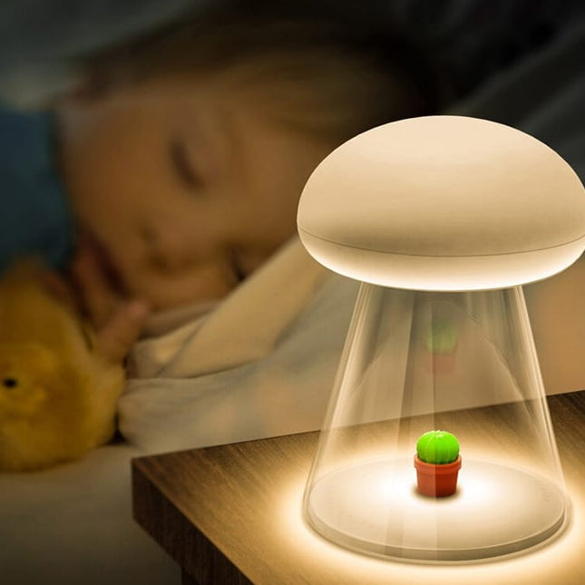 Lampada fungo musicale con interruttore touch