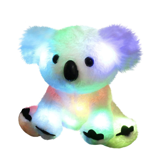 Peluche koala con luce notturna musicale