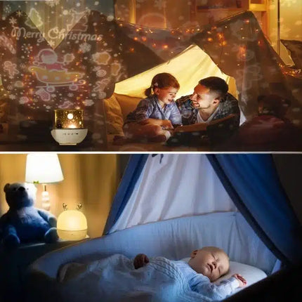 Proiettore stelle musicale per neonati Bluetooth