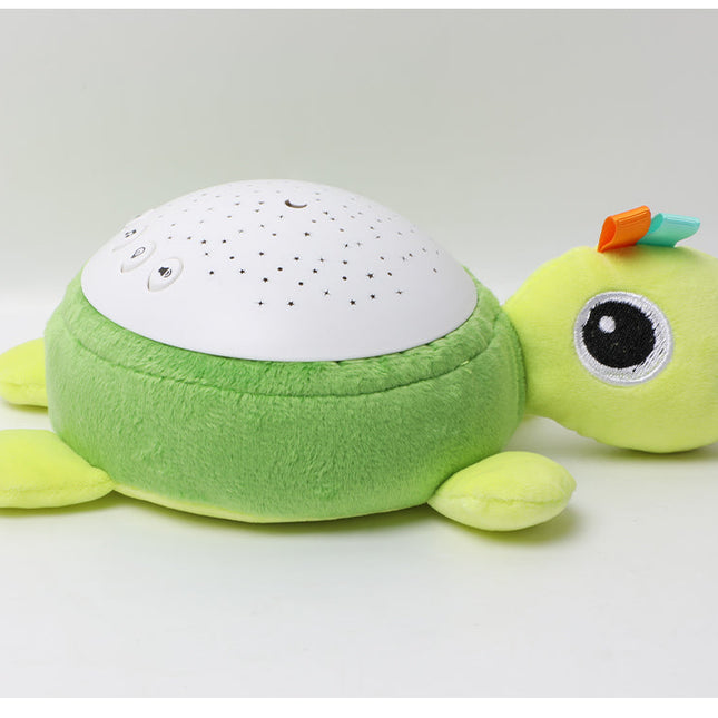 Peluche tartaruga proiettore di stelle musicale