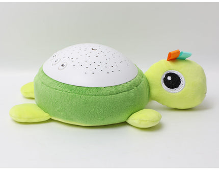 Peluche tartaruga proiettore di stelle musicale