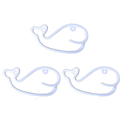 Luce neon a forma di balena