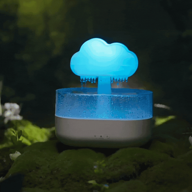 Luce notturna nuvola con umidificatore