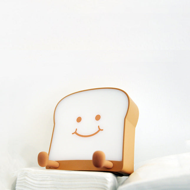 Originale luce notturna a forma toast
