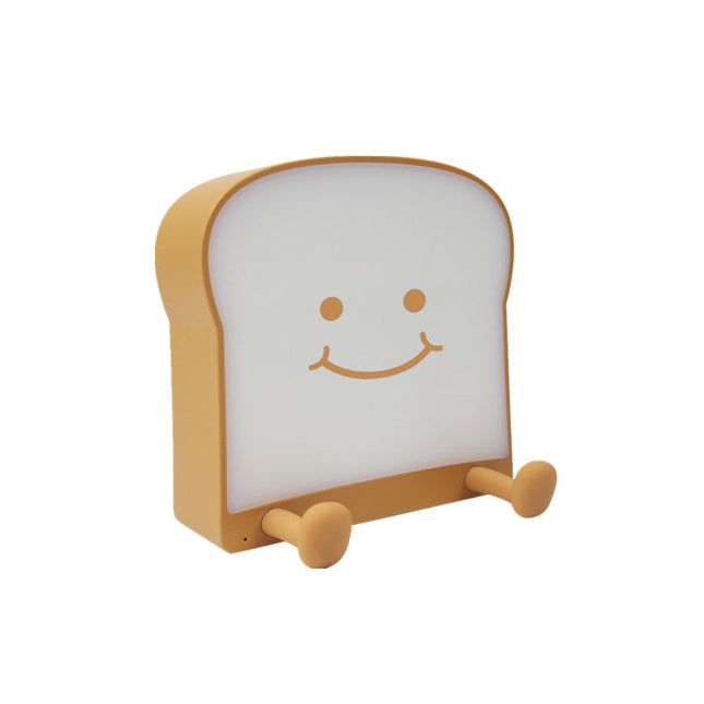Originale luce notturna a forma toast