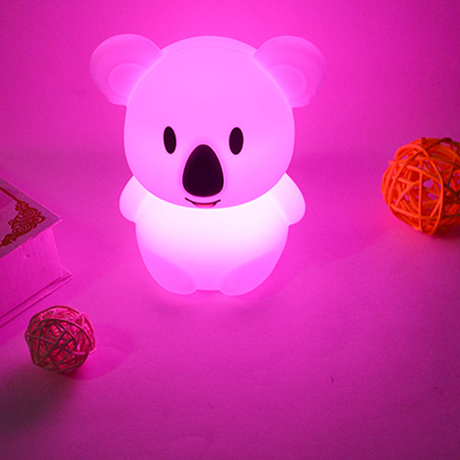 Luce notturna koala in silicone telecomandata
