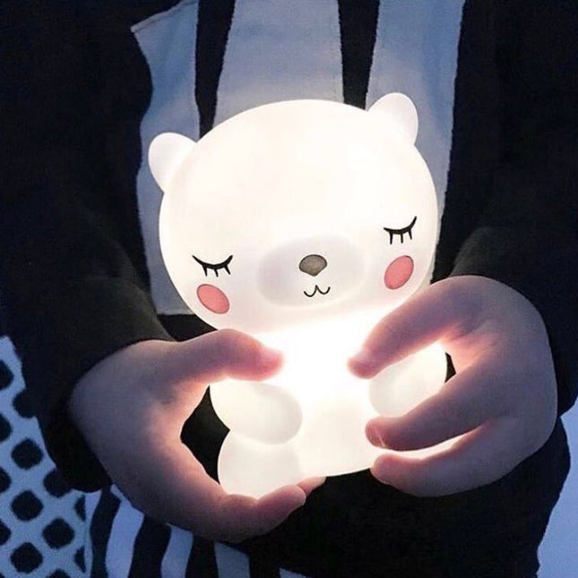 Luce notturna in silicone a panda