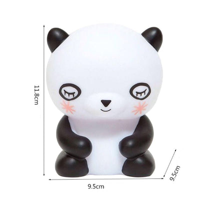 Luce notturna in silicone a panda