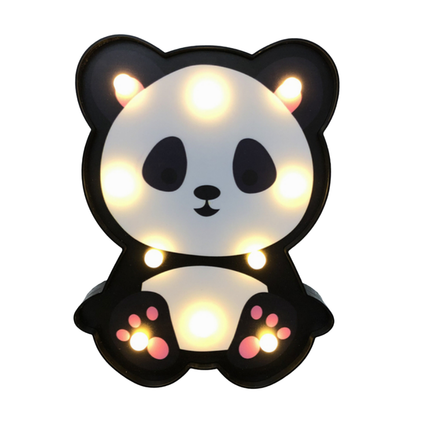 Luce notturna panda decorazione da parete