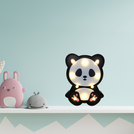 Luce notturna panda decorazione da parete