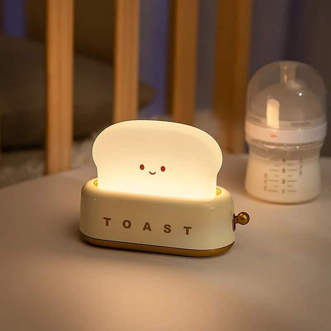 Luce notturna design tostapane ricaricabile USB