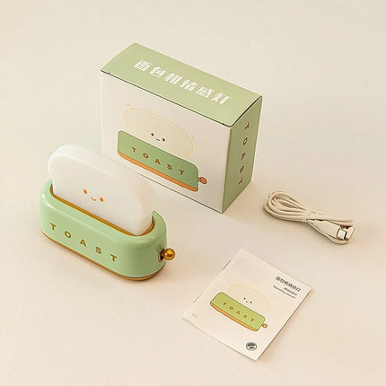 Luce notturna design tostapane ricaricabile USB
