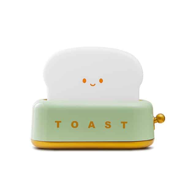 Luce notturna design tostapane ricaricabile USB