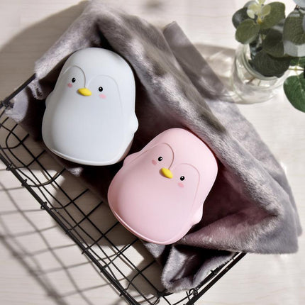 Luce notturna pinguino silicone ricaricabile