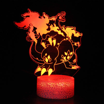 Cuscino peluche luminoso colorato a stella