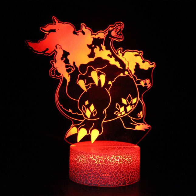 Cuscino peluche luminoso colorato a stella