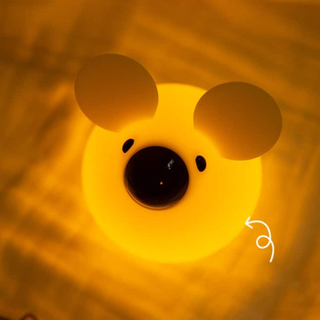 Luce notturna LED topo per bambini